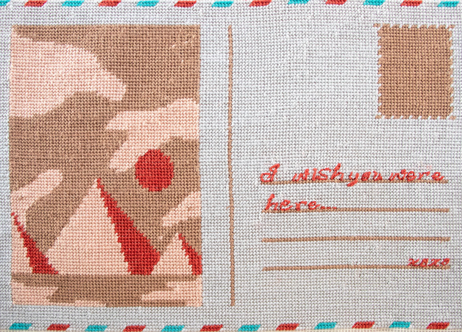 Greetings From El Cairo Petit Point Pattern