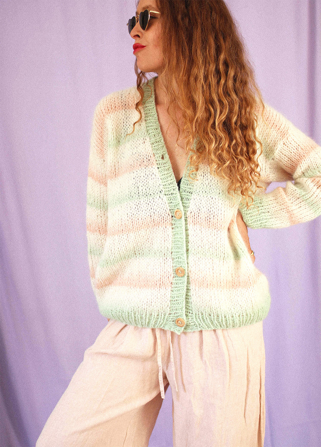 Kakigori Cardigan Pattern x @morganem2